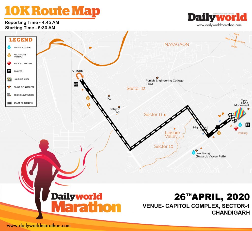 Route Maps – Dailyworld Marathon